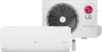 LG Ar Condicionado Split LG Dual Inverter AI Voice 12000 BTU/h Quente e Frio S3-W12JA31D - 220 Volts