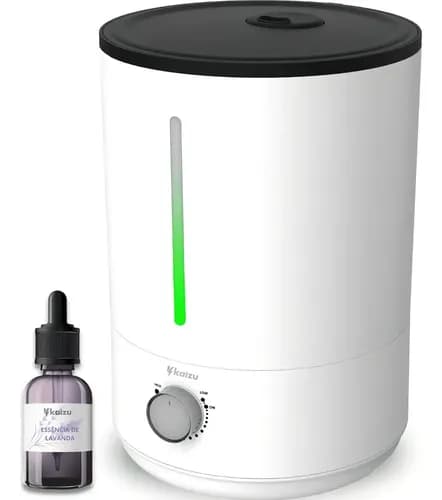 Umidificador De Ar Kaizu Ambiente Ultrassônico 4l Até 16h Cor Branco