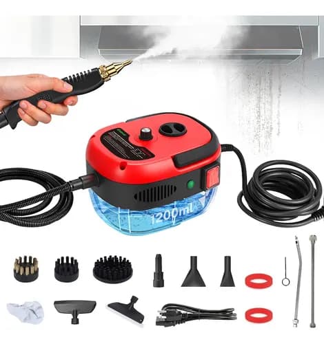 Limpador a Vapor GAONAS Portátil de 2500W para Limpeza e Desinfecção