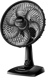 MONDIAL Ventilador de Mesa 30cm Super Power, Preto, 60W, 220V - VSP-30-B