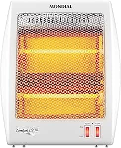 MONDIAL Aquecedor Quartzo Comfort Air III, Branco/Cinza, 900W, 110V - A-16